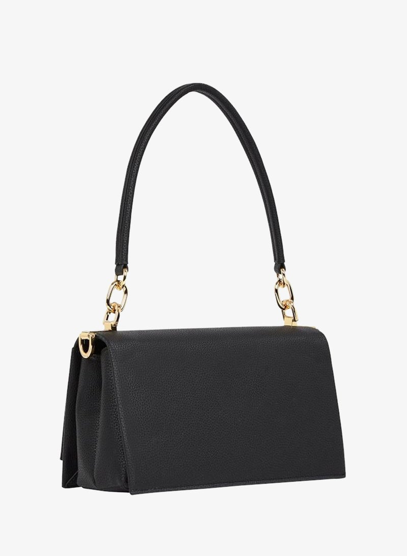 TOMMY HILFIGER TH Monogram Pebble Grain Crossbody Bag - Image 3
