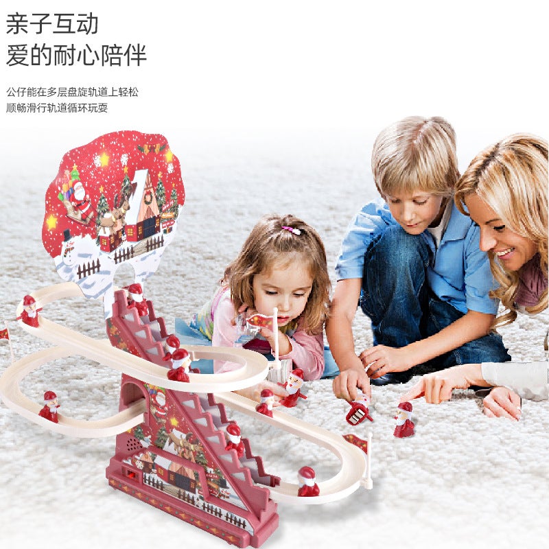 Christmas Gift Electric Slide Track Toys Christmas Slide Early Education Educational Toys Christmas Children'S Toys - Image 5