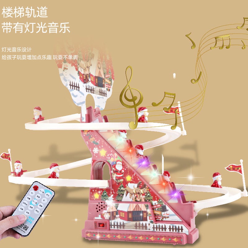 Christmas Gift Electric Slide Track Toys Christmas Slide Early Education Educational Toys Christmas Children'S Toys - Image 4