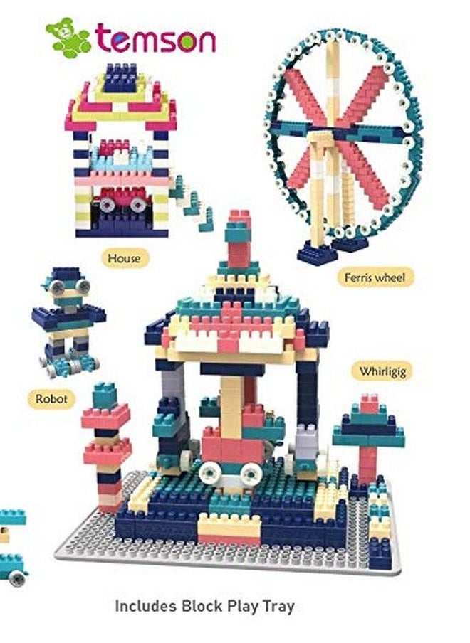 TEMSON - Building Blocks And Shapes Box Blocks For Toddlers And Kids Building Block For Boys And Girls - Image 1