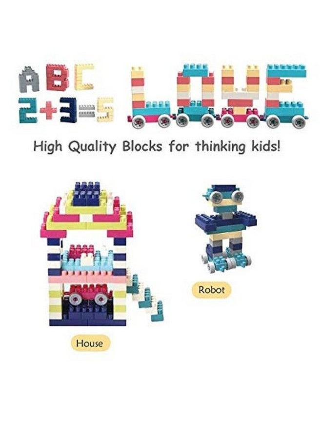 TEMSON - Building Blocks And Shapes Box Blocks For Toddlers And Kids Building Block For Boys And Girls - Image 1