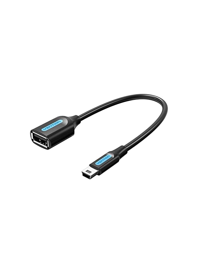 VENTION كابل USB OTG صغير، محول USB OTG صغير ذكر إلى أنثى للكاميرا المحمولة - CCTBB (USB 2.0 Mini-B إلى USB A) - Image 2