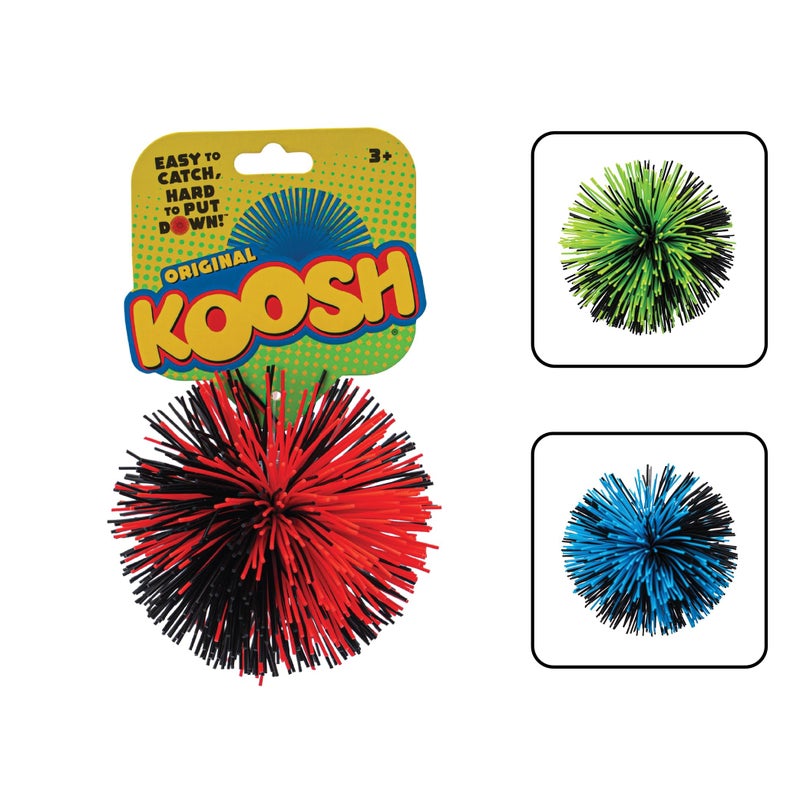 Koosh Balls 3 inch Single Assorted Color Kids Outdoor Toys Beach Toys Kids Games Outdoor Games for Adults and Family Outdoor Games for Kids Kids Toys Fidget Toys for Kids Ages 3 - Image 4
