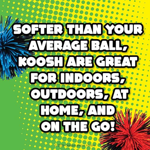 Koosh Balls 3 inch Single Assorted Color Kids Outdoor Toys Beach Toys Kids Games Outdoor Games for Adults and Family Outdoor Games for Kids Kids Toys Fidget Toys for Kids Ages 3 - Image 5