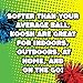 Koosh Balls 3 inch Single Assorted Color Kids Outdoor Toys Beach Toys Kids Games Outdoor Games for Adults and Family Outdoor Games for Kids Kids Toys Fidget Toys for Kids Ages 3 - Image 3