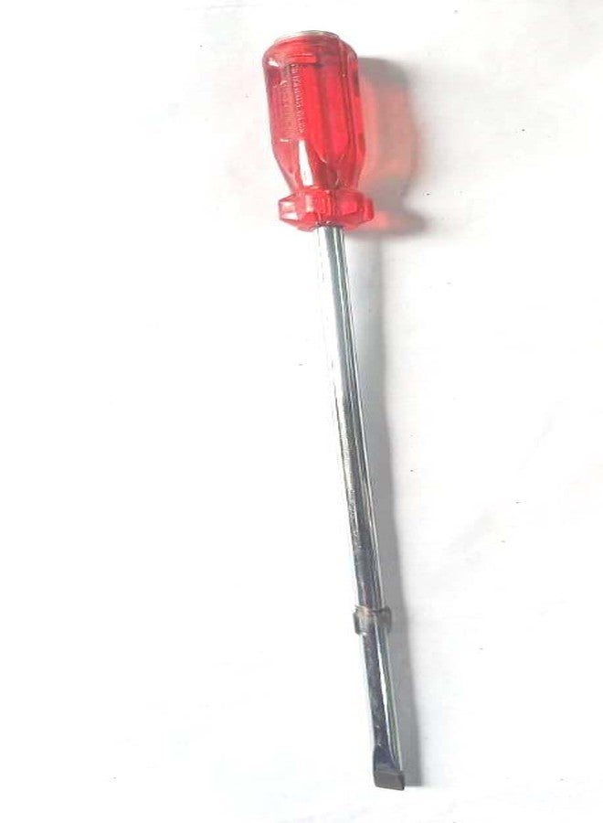 FTE Big Screw Driver 41cm (2 in 1) with hammer head for Carpenters and Industrial Heavy Duty Works with Strong Grip Fiber Handle 41x2.5x2.5 cm - Image 1