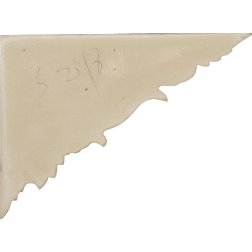Ekena Millwork SB08X06FL-L Flower, Left Stair Brackets, 8 5/8"W x 6 1/4"H x 5/8"D, Primed - Image 4