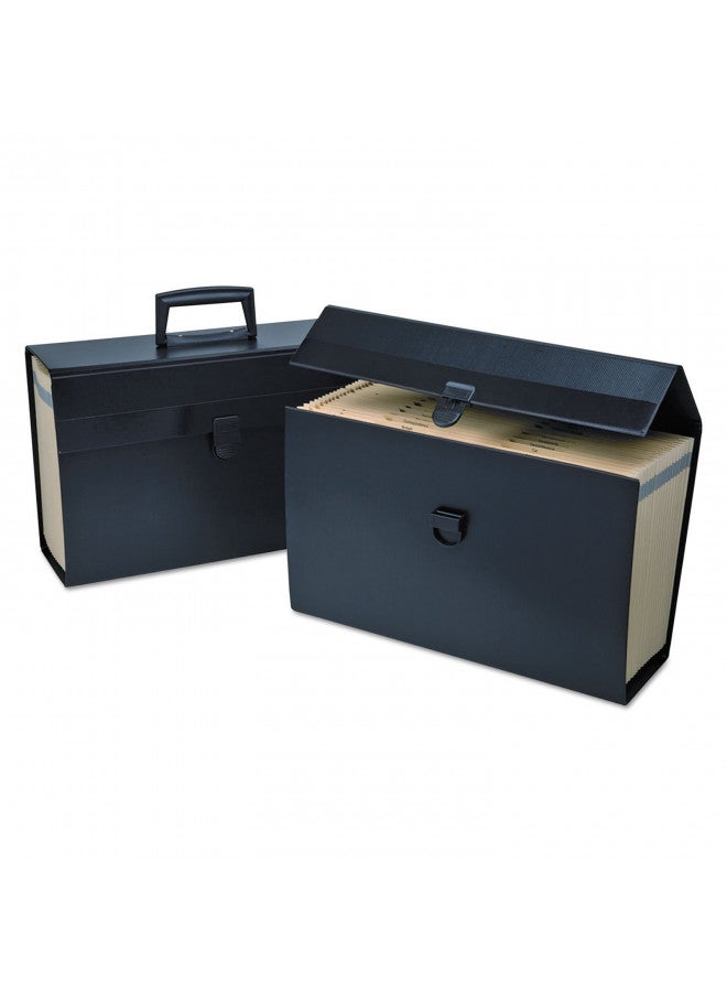 Pendaflex Portafile Expanding Organizer, 15 1/8"x 10 5/8", Black (01156)