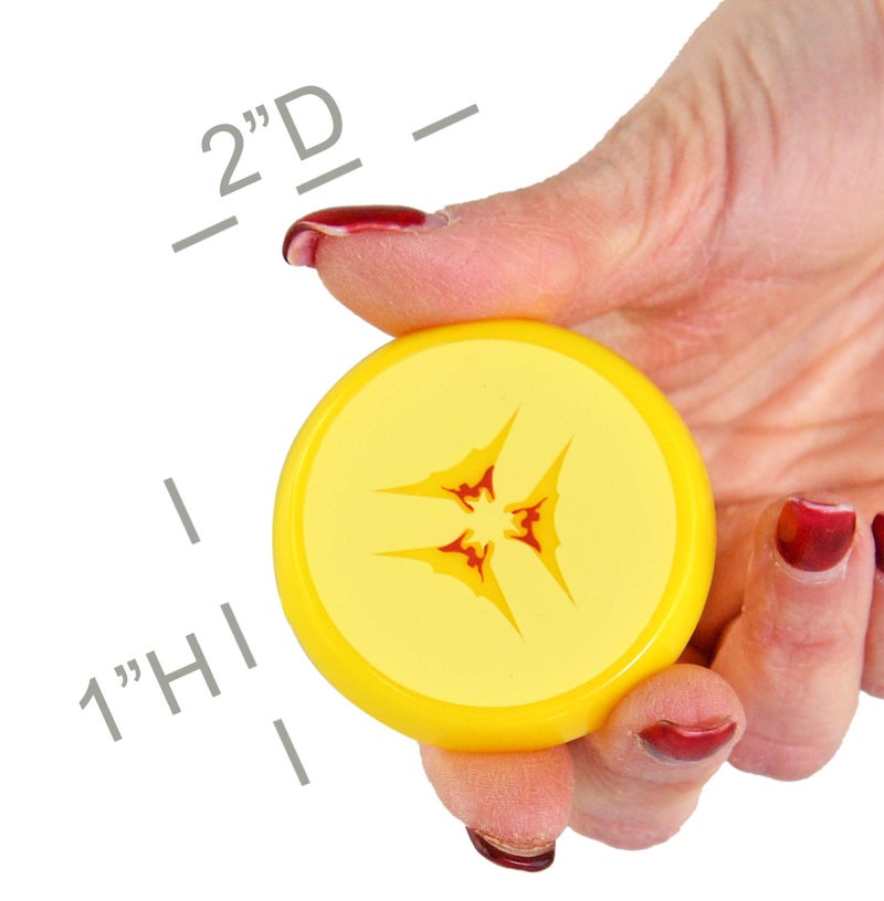 HOME-X Fresh Banana Cover  Reusable Produce Keeper  Banana End Caps  Set of 2-2  D x 1  H  Yellow - Image 4