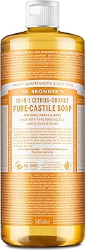 Dr. Bronner's Dr Bronners Organic Liquid Soap Citrus 946 ml - Image 1