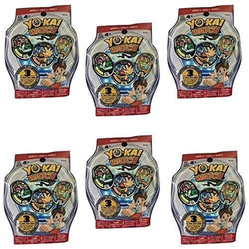 Yo-Kai Series 2 Medals - Six Blind Bags Bundle - 18 Random Medals - Image 5