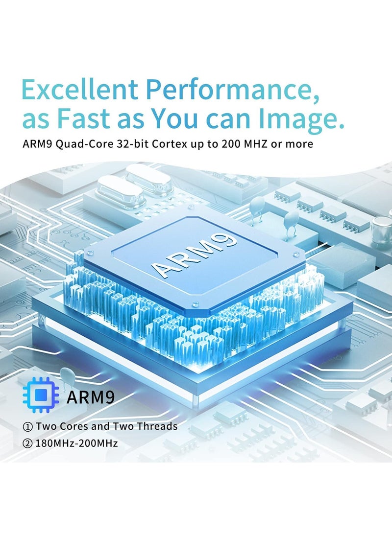 POWKIDDY Q90 Portable Game Console, Open Source Linux System, Vibration Motor, 1100 Games, Compatible with Various Simulators  64G (Blue) - Image 4