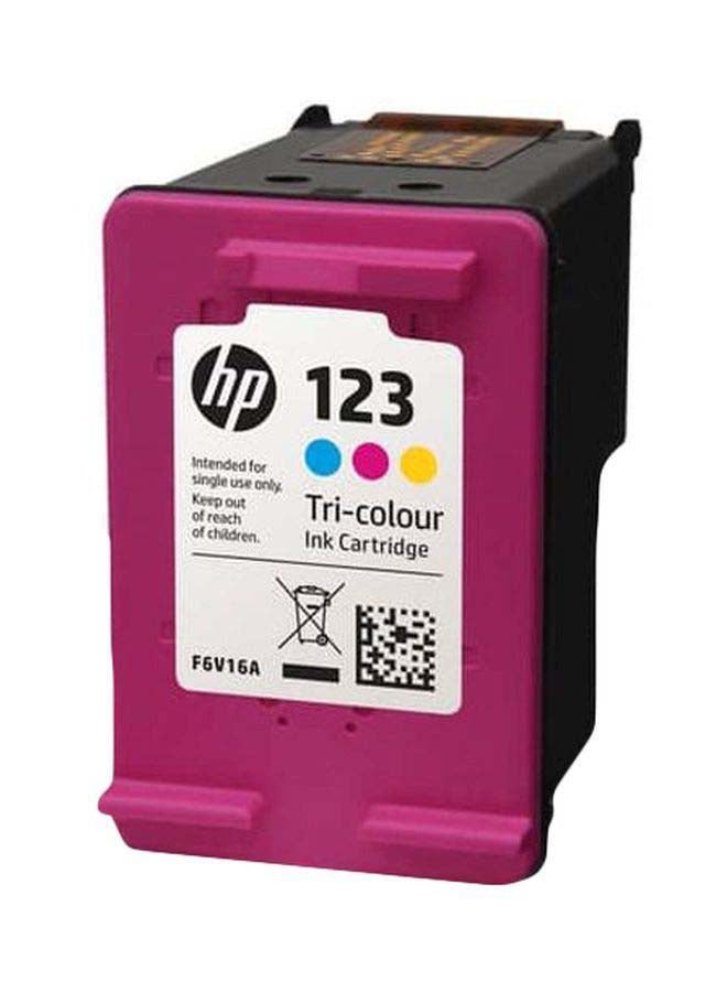 HP 123 Tri-color Original Ink Cartridge, Works with HP DeskJet 1100, 2100, 2300, 2600, 3600, 3800, 4600, HP ENVY 4520 & HP OfficeJet 3800 Printers Magenta/Yellow/Cyan Magenta/Yellow/Cyan - Image 2