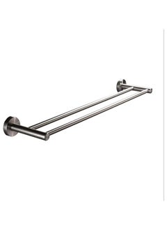 Generic Towel Shelf Multi-Function Towel Rack Stainless Steel Towel Storage Wall Mounted Bath Towel Rail, Single Towel Bar for Bathroom (Size : 700mm)  - Image 1