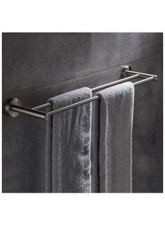 Generic Towel Shelf Multi-Function Towel Rack Stainless Steel Towel Storage Wall Mounted Bath Towel Rail, Single Towel Bar for Bathroom (Size : 700mm)  - Image 5