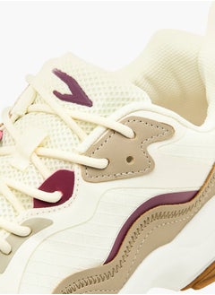 Dash Women Panelled Sports Shoes with Lace-Up Closure  - Image 4