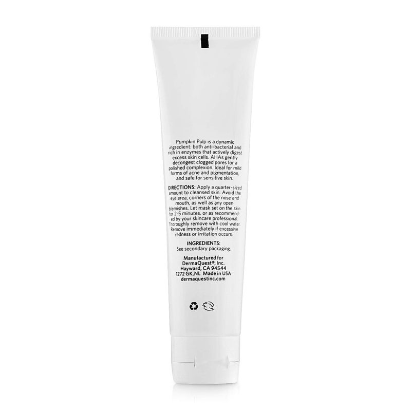 DermaQuest Advanced Therapy Mini Pumpkin Face Mask - Rejuvenating and Brightening Acne Face Mask - Blackhead Face Mask for Women & Men - All Skin Types (2oz) - Image 2