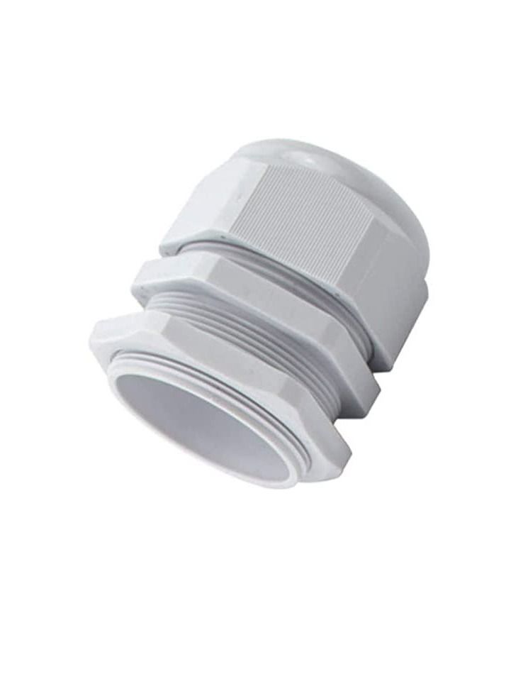 Armoured Cable Gland Kit for Outdoor Sockets and Junction Boxes & Industrial Use with Lock Nut PVC Shroud and Earth Tag (40S, CW) - Image 3