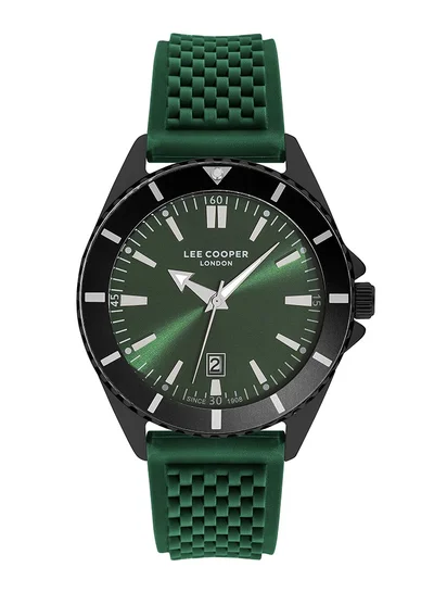 Lee Cooper Men's Silicone Analog Watch LC07361.677 - 45 mm