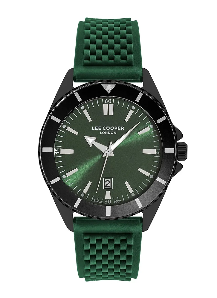 Lee Cooper LEE COOPER Men's Analog Green Dial Watch - LC07361.677