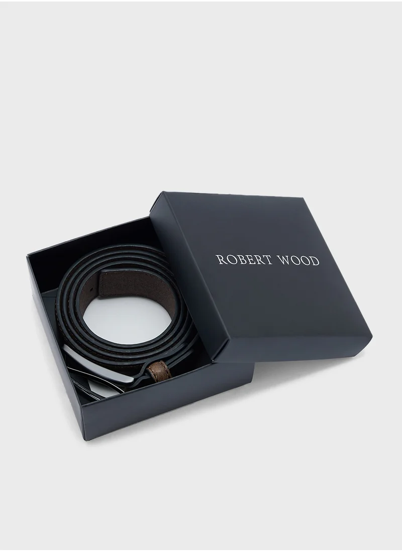 روبرت وود Genuine Leather Casual Belt