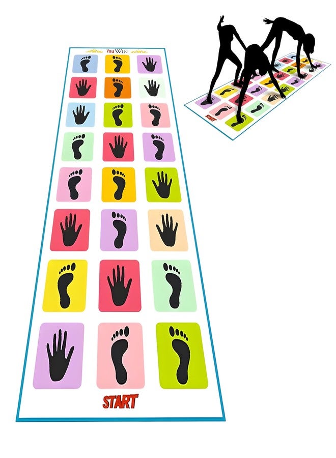Livello Jumbo Kids Play Mat (40" x 108") Kith-Kith, Stapu, Langdi, Ekka Dukka, Paandi, Kunte Bille Unique Balancing Game Large Size for 3 Years and up Pack of-1 - Image 2