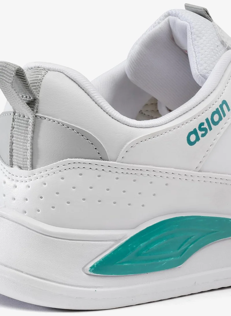 Asian  White Synthetic Sneakers for Men and Boys for Men | Best Price UAE