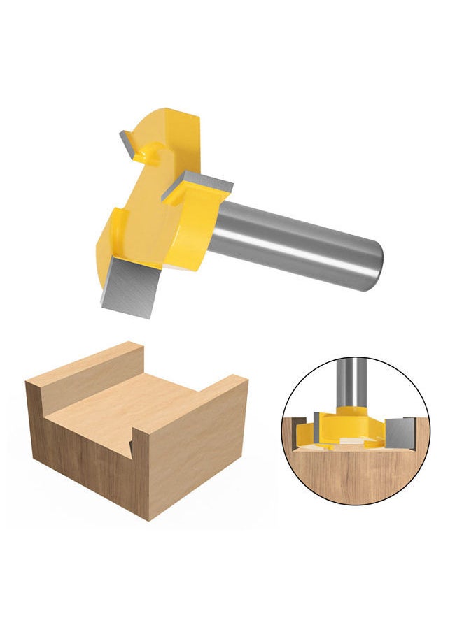 Generic - Spoilboard Surfacing Router Bits 1/2 inch Shank 3-Wings Slab Flattening Router Bit Planing Bit Wood Milling Cutter Planer Woodworking Tool - Image 1