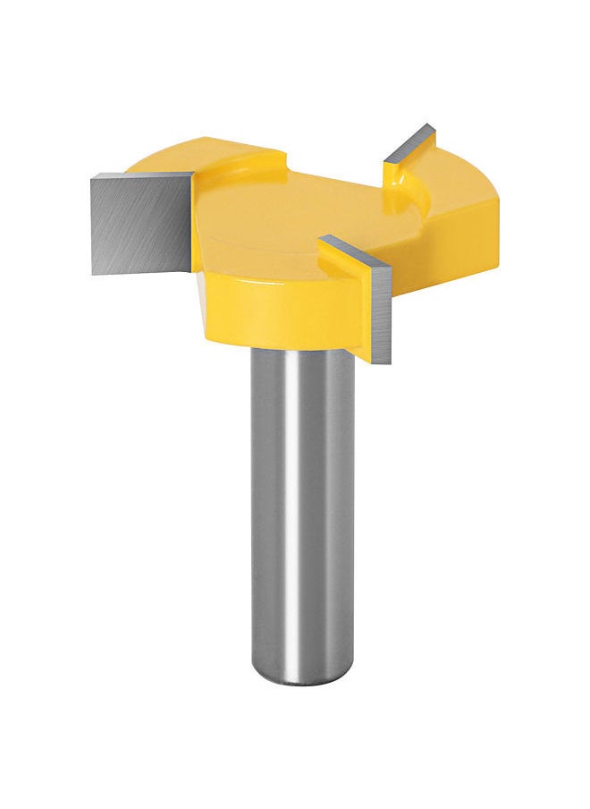 Generic - Spoilboard Surfacing Router Bits 1/2 inch Shank 3-Wings Slab Flattening Router Bit Planing Bit Wood Milling Cutter Planer Woodworking Tool - Image 1