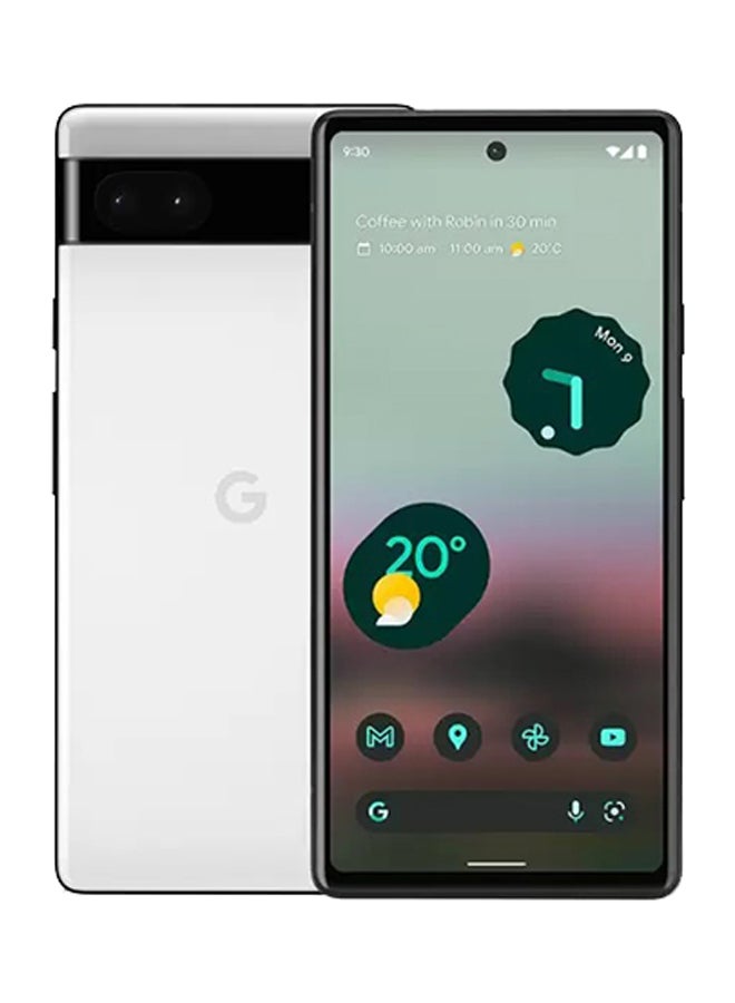 Google Pixel 6a Dual Sim Chalk 6GB RAM 128GB 5G - International Version - Image 1