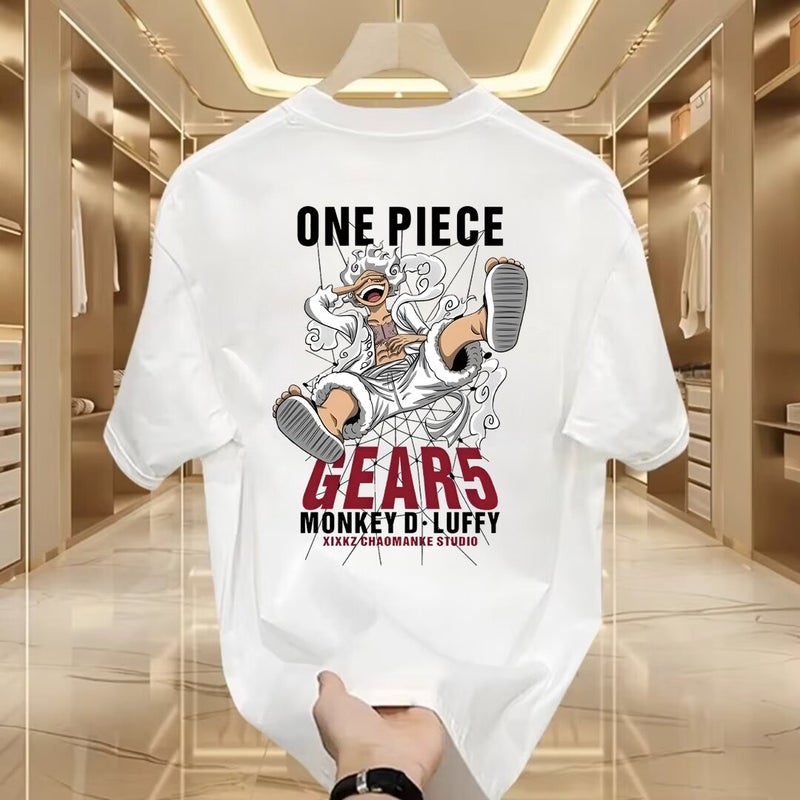 Pure Cotton Casual High-End Men'S Short-Sleeved T-Shirt Summer 2024 Explosive Half-Sleeved T-Shirt American Style All-Match Top Trendy - Image 2
