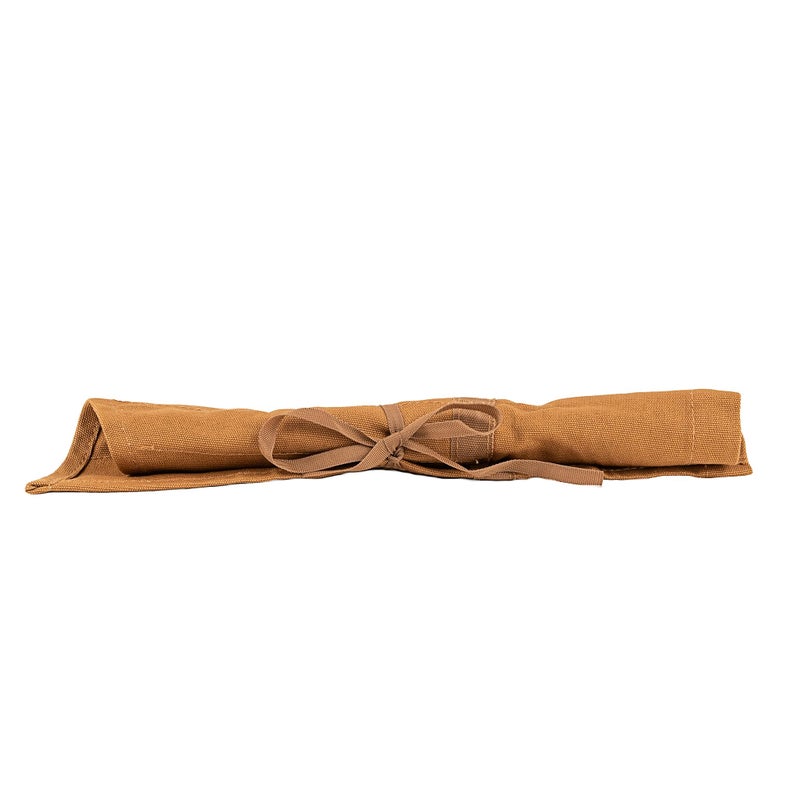 Bucket Boss BucketBoss 70003 Tool and Wrench Set Roll with 11 Pockets in Brown - Image 2