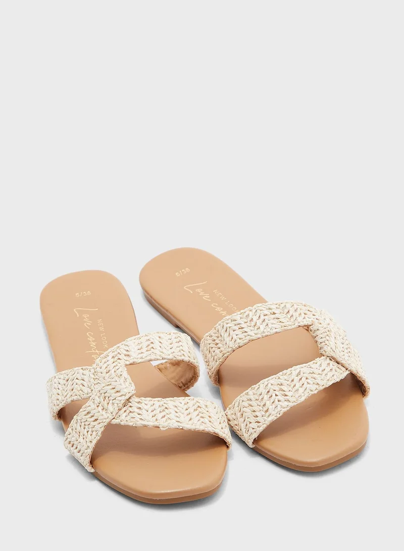 NEW LOOK Woven Flat Sandals