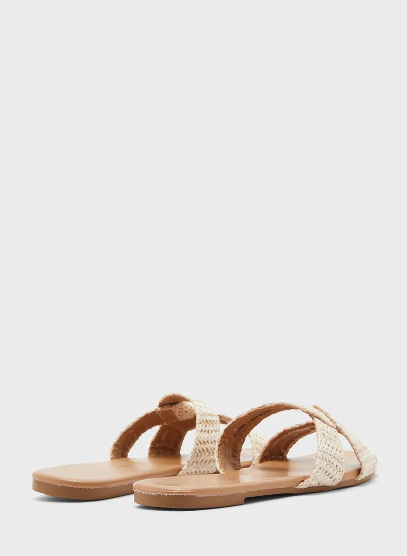 NEW LOOK Woven Flat Sandals