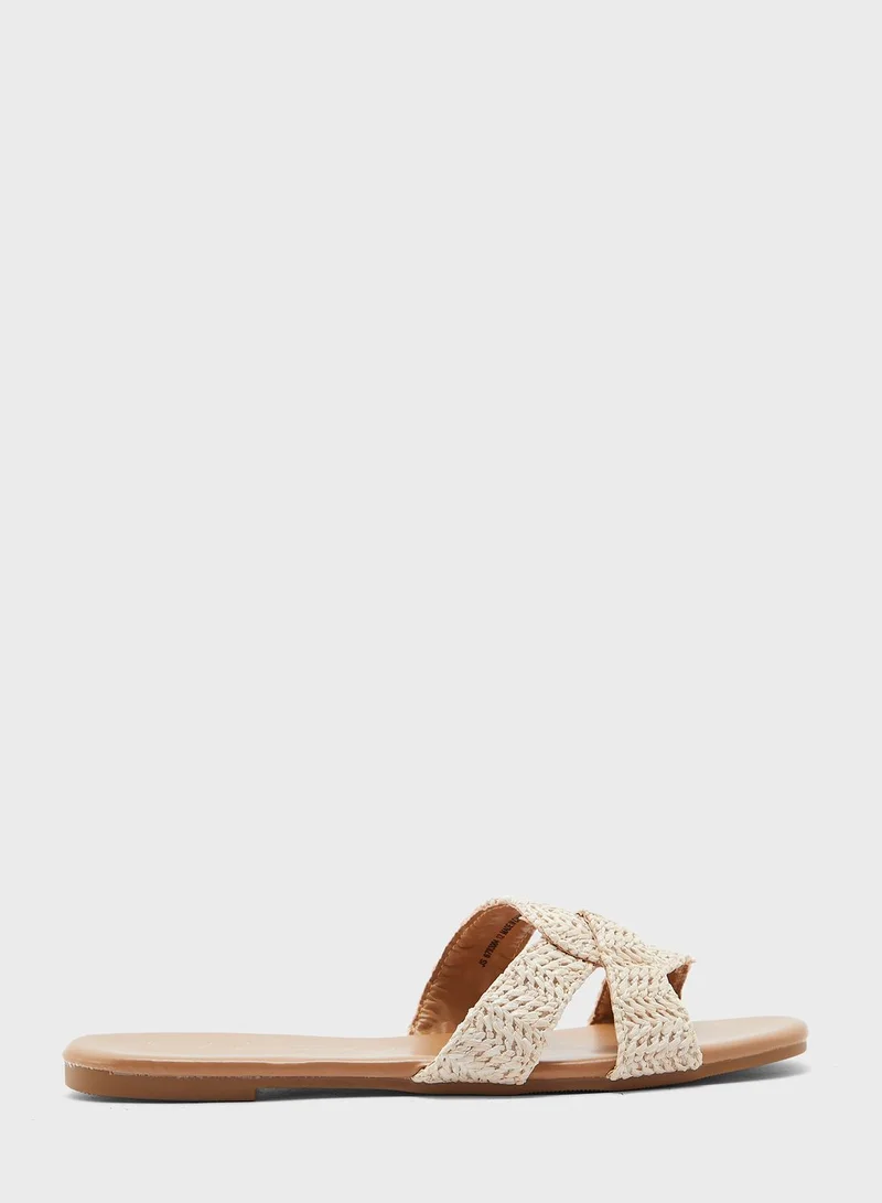 NEW LOOK Woven Flat Sandals