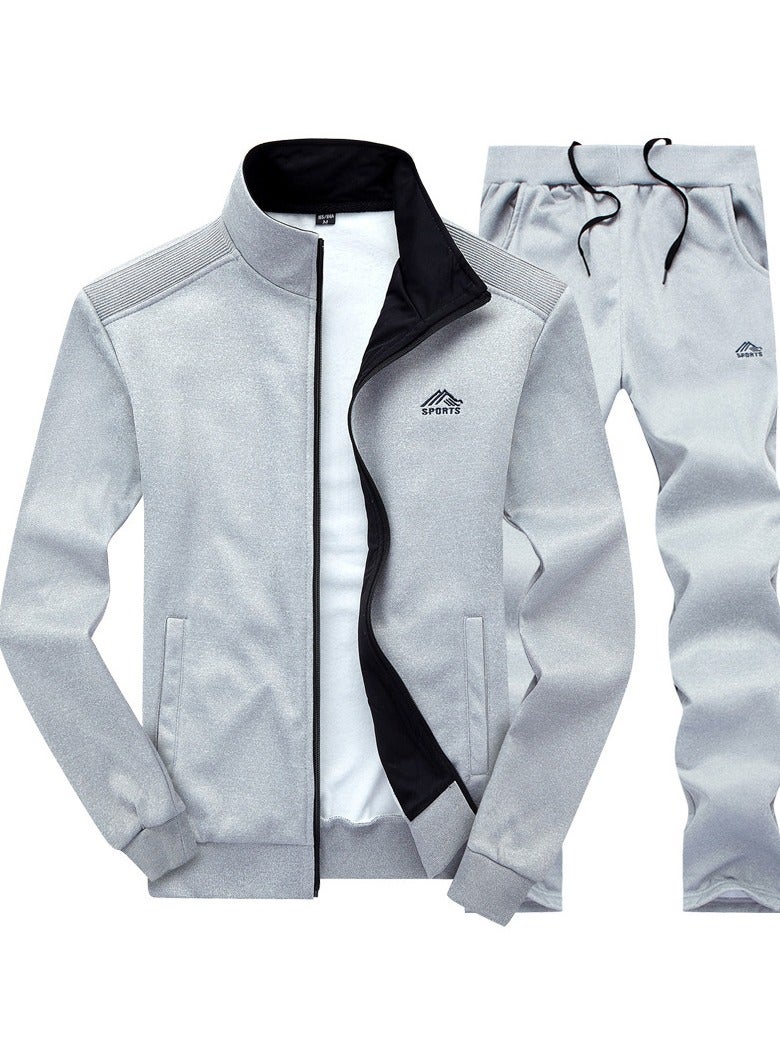 KUYING Men's Loose Sportswear And Sports Pants Two-Piece Set  - Image 1