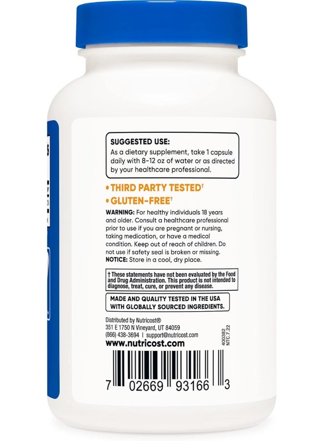 نيوتريكوست بيوتين 10000 ميكروجرام، 240 كبسولة - Image 3