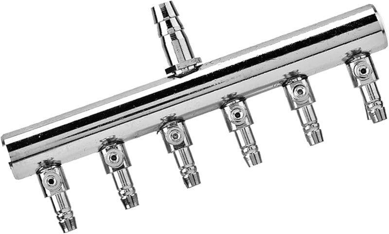 2Pcs Stainless Steel Aquarium Air Splitter Control Valve Oxygen Distributor Pump Accessories - Image 3