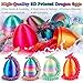 dikale 4 Packs 3D Printed Dragon Eggs with Articulated Dragon Inside Fidget Toys for Kids Adults Easter Christmas Stocking Stuffers Tabletop Fun Decoration Silk Luminous Rainbow Color Included - Image 4