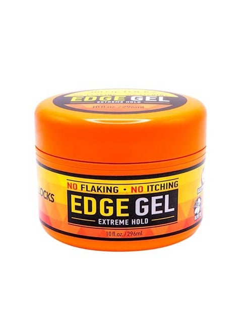 Edge Gel ; Extreme Hold Edge Control Gel ; No Flaking Itching Or Split Ends ; Long Lasting Style For Braids Locks Twists Cornrows ; 10 Oz