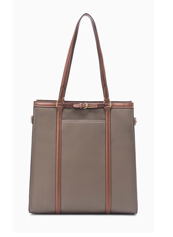 Lino Perros Monroe Adira Taupe Tote Bag - Image 4