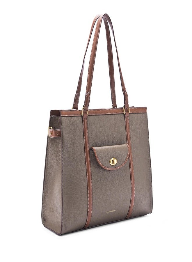 Lino Perros Monroe Adira Taupe Tote Bag - Image 2