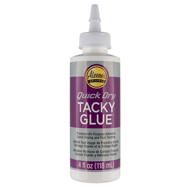 Craft County All-Purpose Tacky Glue â€“ Premium Adhesive for Crafts, Jewelry, and Household Repairs â€“ Quick Dry 4 Oz. (2 Bottles) - Image 1