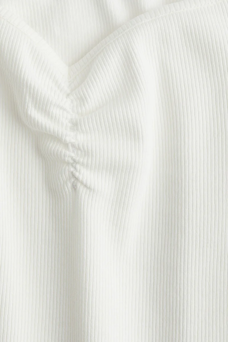 H&M Ribbed boat-neck top