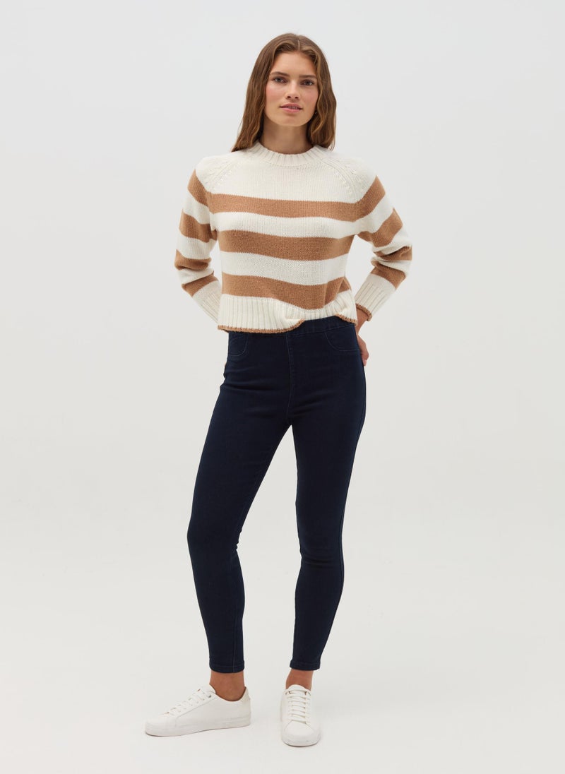 او في اس جينز سكيني ضيق - Image 1