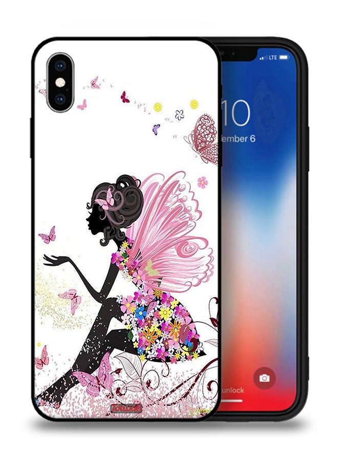 Tolwak Apple iPhone XS Max Protective Case Butterfly Girl Artwork - Image 1