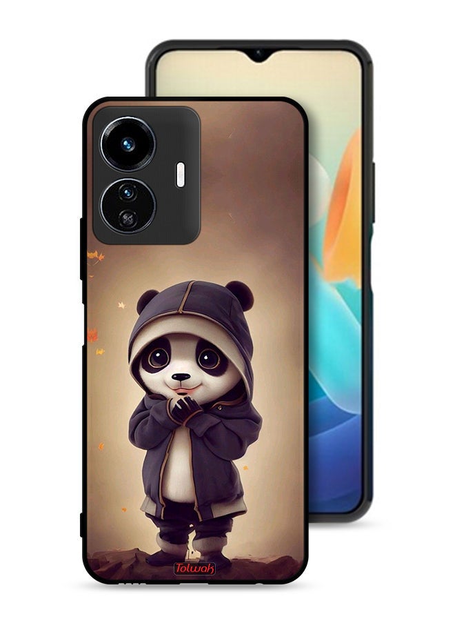 Tolwak Vivo Y77e 5G Protective Case Cover Cute Little Panda - Image 1