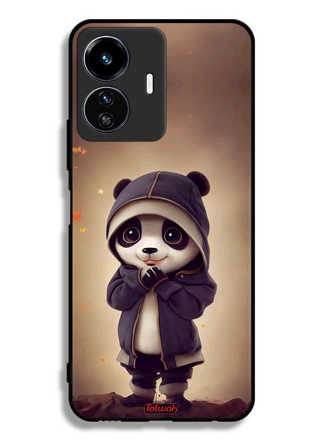 Tolwak Vivo Y77e 5G Protective Case Cover Cute Little Panda - Image 2