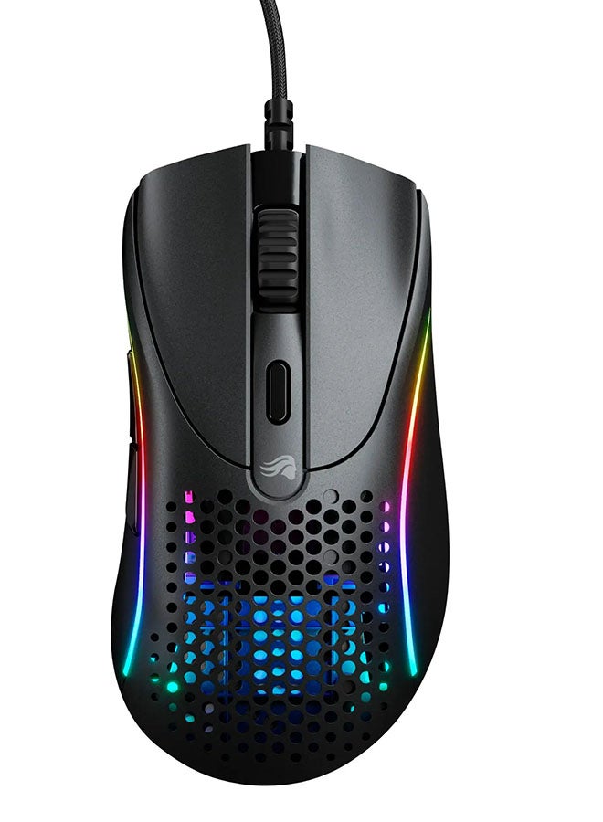 Glorious Model D 2 Wired Optical Rgb Gaming Mouse With 6 Programmable Buttons - Matte Black - Image 1