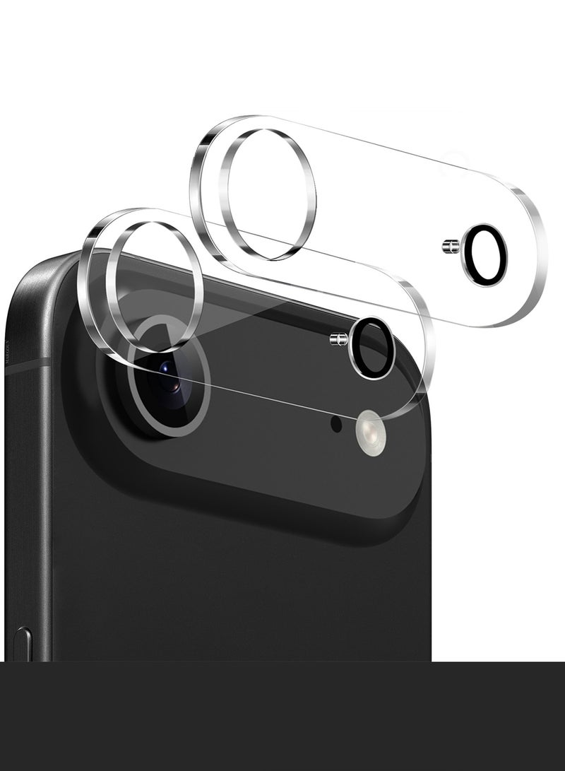 CATANES 2Pieces Camera Lens Protector 9H Tempered Glass for iPhone 17 Air - Clear - Image 1